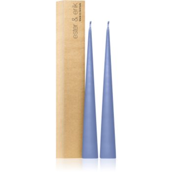 ester & erik cone candles icy lavender (no. 05) lumanare - imagine 2